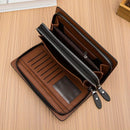 Men's Double Zip Business Clutch