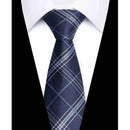 Usiness Striped Hand-stitched Polyester Tie