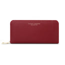 Wallet Fashion Women's Long Cross Pattern Zipper