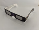 Paper-based Color-printed Frame, Silver-coated Lens Solar Eclipse Glasses