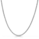 Ice Barrel Chain in 14k White Gold (3.14 mm)