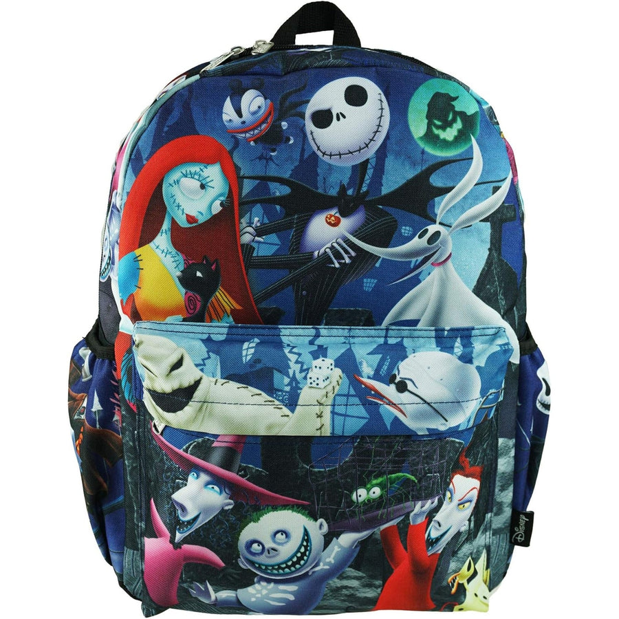 Disney Nightmare Before Christmas Deluxe Oversize All Over Print Backpack