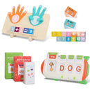 Educational Flash Cards & Counting Board Set for Toddlers and Preschoolers