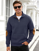 Mens Casual Long-sleeve Hoodie Top