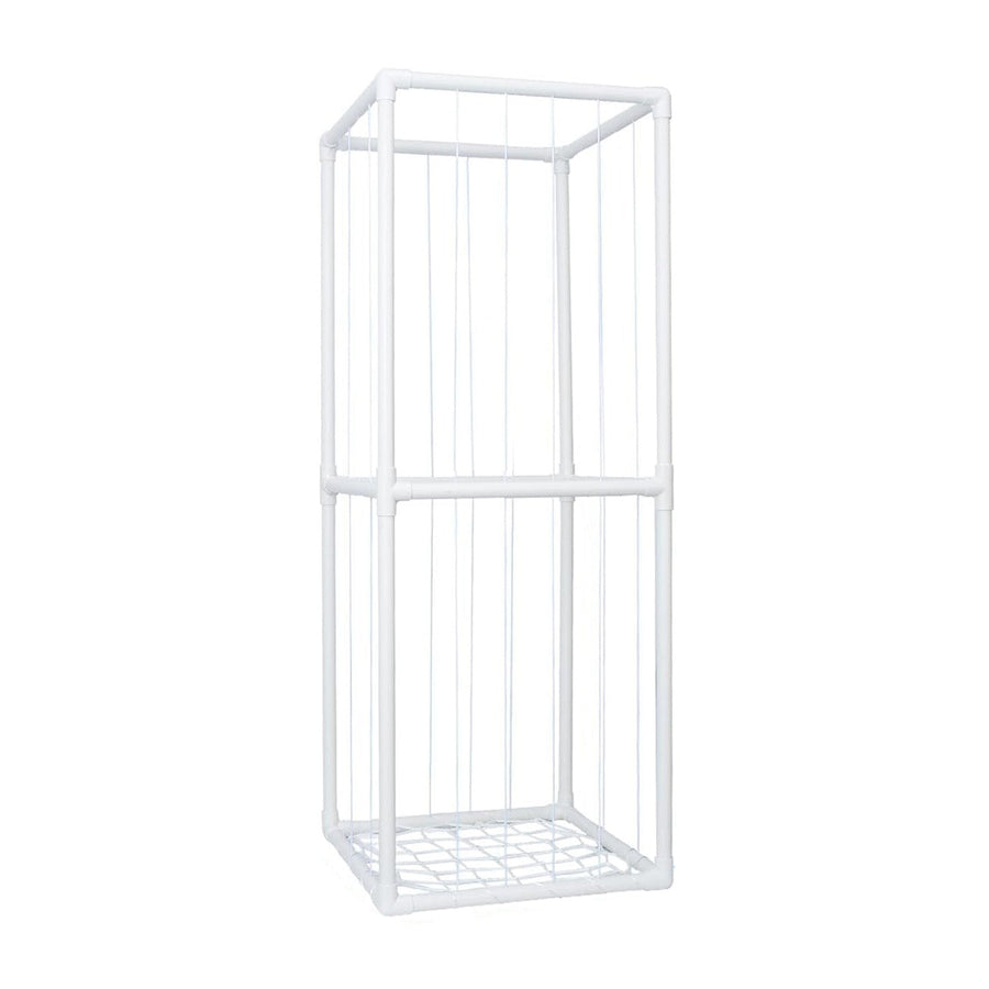Stuffed Animal Storage PVC Plush Organizer Shelf Plush Stuffed Animal Holder Standing Kids Toy Storage Cage with Elastic Band for Nursery Play Room Be