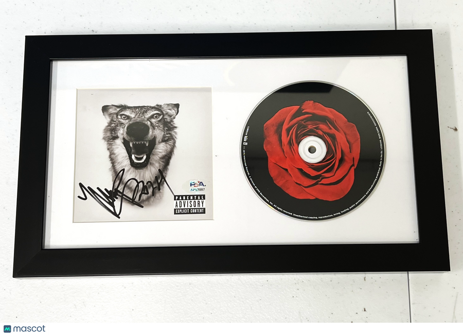 Yelawolf Signed CD Cover Framed PSA/DNA Love Story Autographed