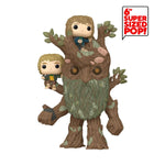 The Lord of the Rings Treebeard with Merry and Pippin Super Funko Pop! Vinyl Figure #1579