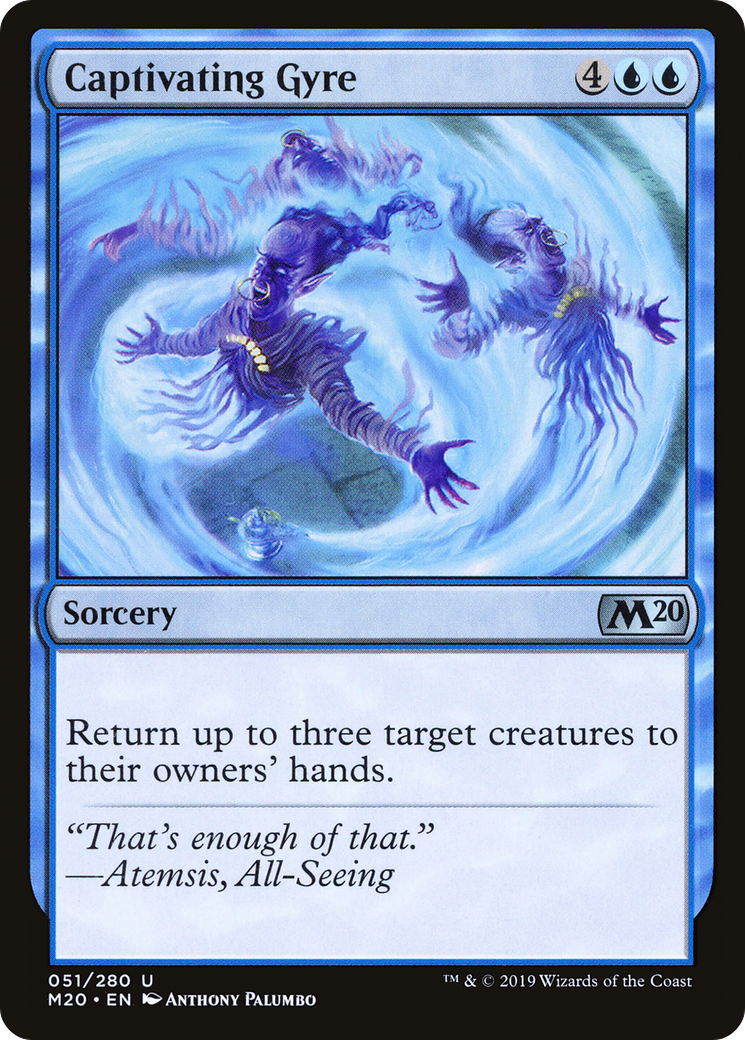 Captivating Gyre (M20-051) - Core Set 2020 Foil