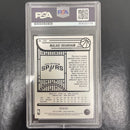 2022-23 Panini Hoops #250 Malaki Branham signed card PSA Spurs