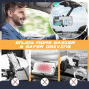 Rotatable Rearview Mirror Phone Holder for Car