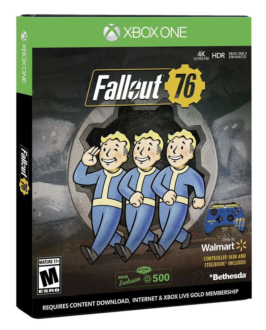 Fallout 76: Walmart Steel-Book Edition (Xbox One)