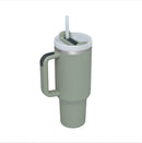 Personalized Stainless Steel Insulated Travel Mug with Handle