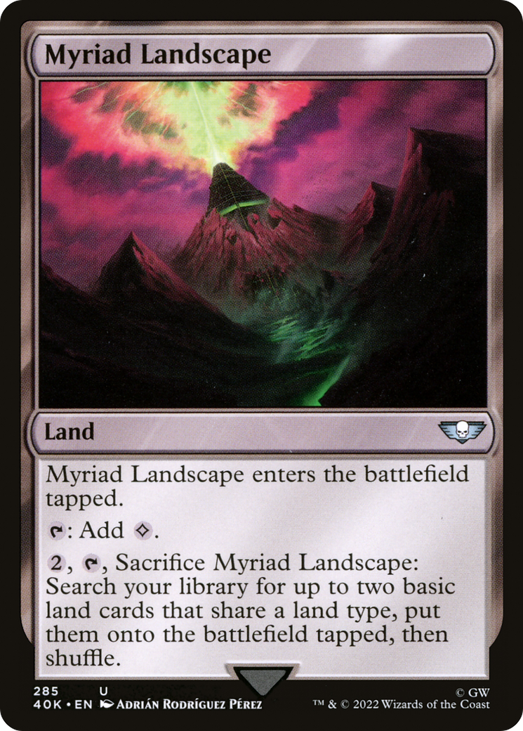 Myriad Landscape (40K-285) - Warhammer 40,000 Commander