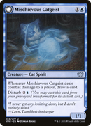 Mischievous Catgeist // Catlike Curiosity (VOW-069) - Innistrad: Crimson Vow: (Double Faced Transform)
