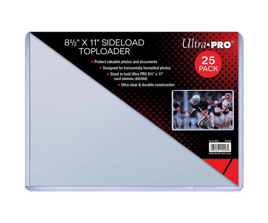 Ultra PRO: Toploader Side Load - Clear (8.5