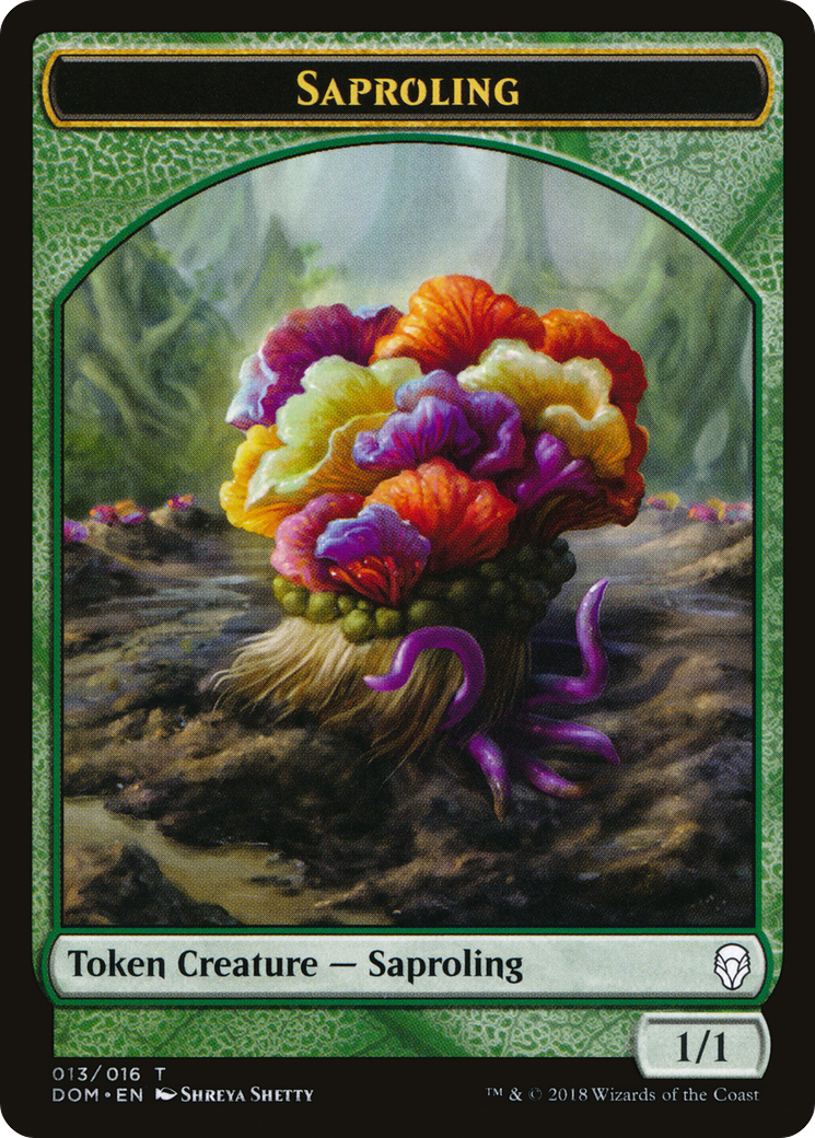 Saproling (DOM-013) - Dominaria Tokens