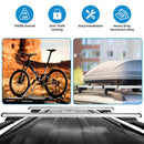 Car Roof Rack Cross Bars Aluminum Cargo Carrier Rooftop Crossbars Luggage Roof Rack Bar with 176lbs Max Load Fits Most Vehicles with Existing Raised S