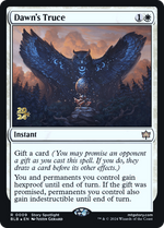 Dawn's Truce (PRE-009) - Bloomburrow Promos Foil