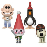 PREORDER (Estimated Arrival Q1 2025) Wallace and Gromit Wave 3 Pop! Vinyl Figure et of 4 with Soft Protectors