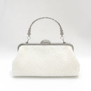 Solid-color Fine-bead New Clutch Bag