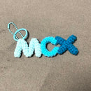 Wool Crochet Letter Pendant Keychain Kit