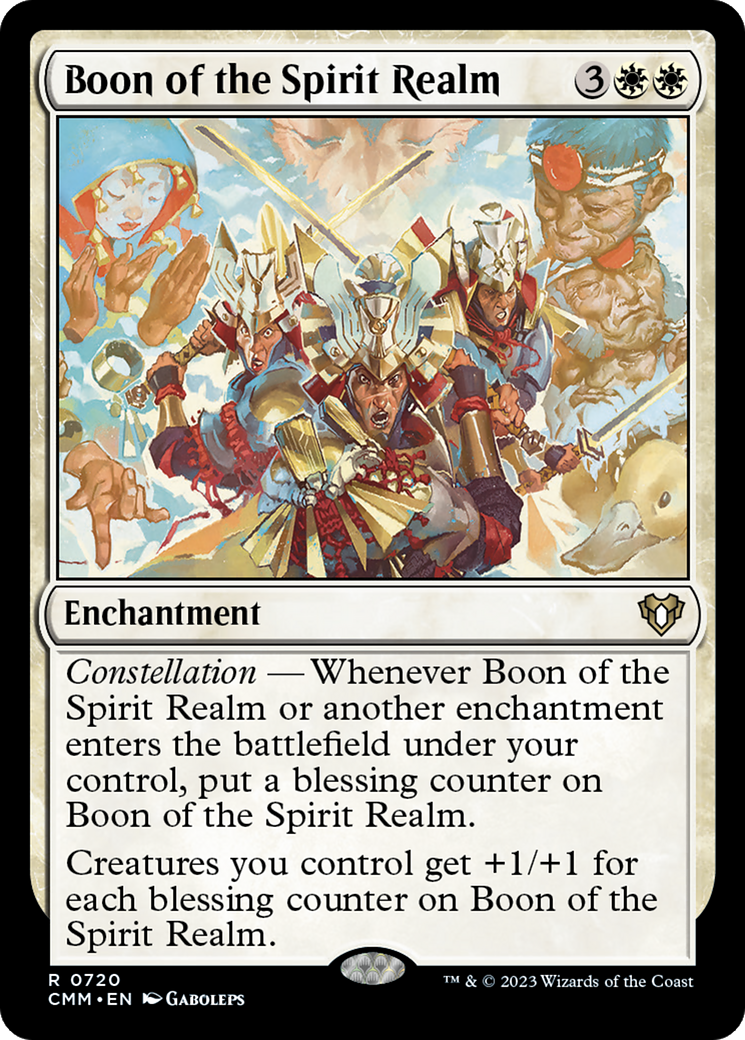 Boon of the Spirit Realm [Commander Masters]