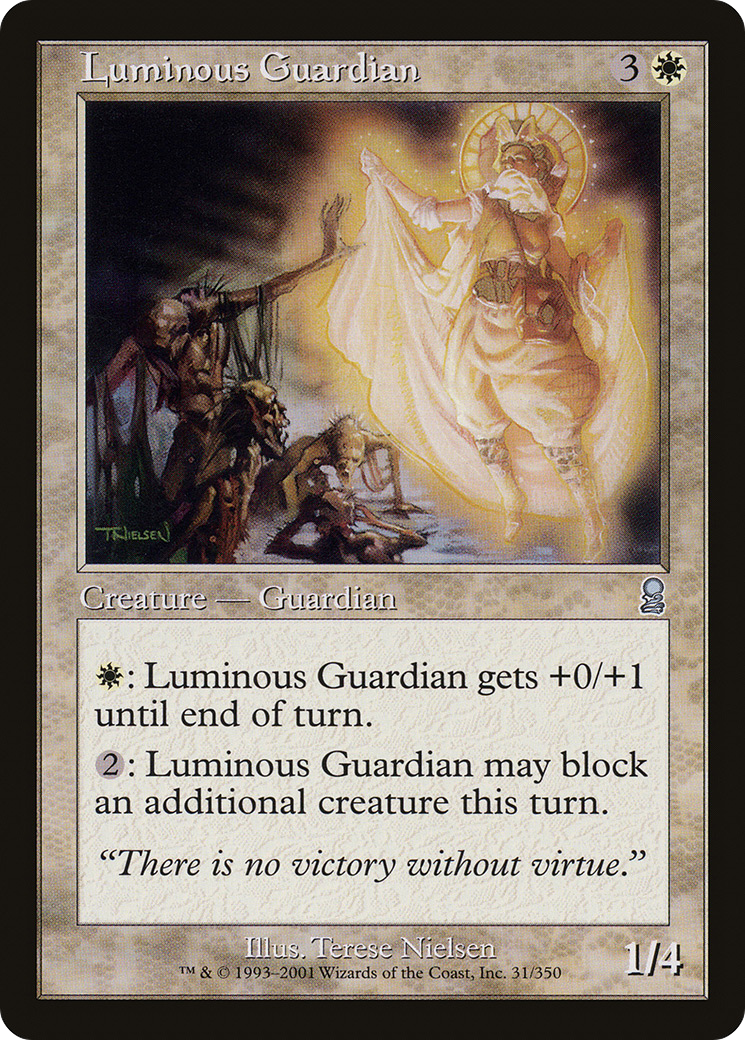 Luminous Guardian (ODY-031) - Odyssey Foil
