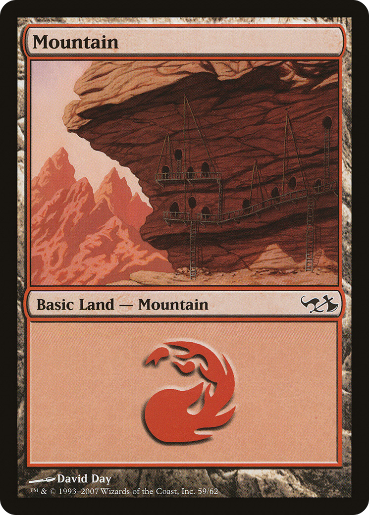 Mountain (EVG-059) - Duel Decks: Elves vs. Goblins