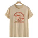 Economic Pattern Retro Was T-shirt