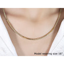 2.5mm 14k Yellow Gold Semi Solid Box Chain
