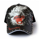 Baseball Cap 3d Printed Wide Brim Hard Top Peak Cap
