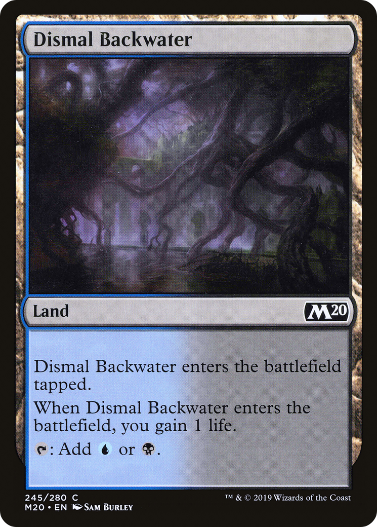 Dismal Backwater (M20-245) - Core Set 2020 Foil