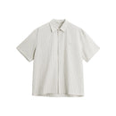 Simple Striped Patchwork Short Sleeve Long Sleeve Shirt