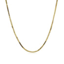 14k Yellow Gold Milano Chain 1.1mm
