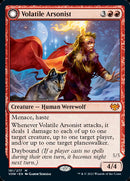 Volatile Arsonist // Dire-Strain Anarchist (VOW-181) - Innistrad: Crimson Vow: (Double Faced Transform)