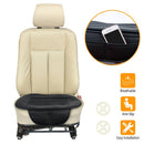 Universal Car Seat Cushion Cover Breathable Car Front Seat Cover Pad Mat Filling Bamboo Charcoal w/ Non-Slip Bottom and Storage Pockets