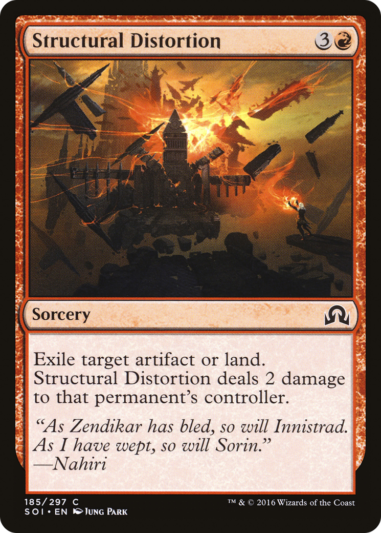 Structural Distortion (SOI-185) - Shadows over Innistrad Foil