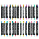 Dual Tip Acrylic Paint Markers Set - Water-Based & Quick-Dry