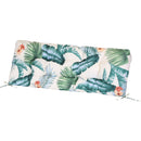 Bench Seat Cushion For Indoor Outdoor Furniture Non Slip Long Chair Cushion with Ties Strap Waterproof Swing Cushion 51.18x19.68IN For Garden Patio Ba