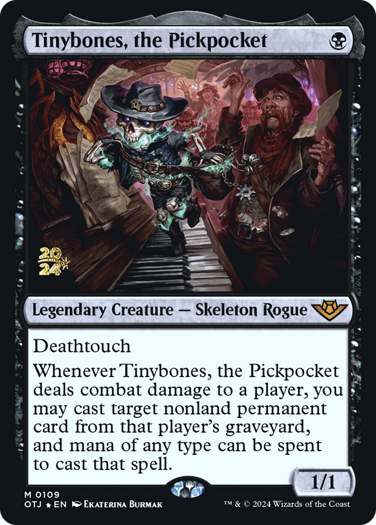 Tinybones, the Pickpocket (PRE-109) - Outlaws of Thunder Junction Promos Foil