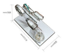 Mini Stirling Engine Low Temperature Toy Generator
