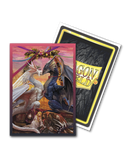 Dragon Shield: Standard 100ct Brushed Art Sleeves - Valentine Dragons 2023
