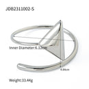 18K Gold Stainless Steel Triangle Coil Bracelet