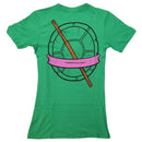 Teenage Mutant Ninja Turtles Donatello Costume With Mask Junior V-Neck T-Shirt