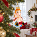 Carlson Fairytale Character Glass Christmas Ornament