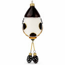 Traditional German Cuckoo Clock Glass Christmas Ornament