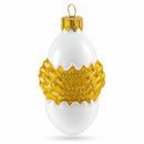 Baby Chick in Egg Glass Christmas Ornament