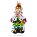 Bull the King Glass Christmas Ornament