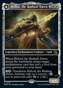 Heliod, the Radiant Dawn // Heliod, the Warped Eclipse (MOM-293) - March of the Machine: (Showcase, enchantment)