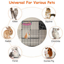 3-Tier Cat Cage Enclosure Indoor Cat Cage Playpen With Hammock Toy Ball Ladder DIY Iron Wire Cat House Kennels Crate For 1-2 Cats Ferret Rabbit Small